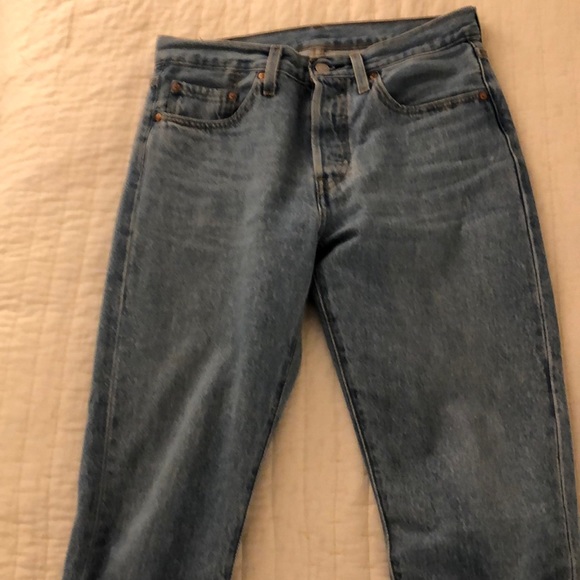 Levi’s 501 Skinny “Sansome Rain” - Like New - Picture 5 of 7